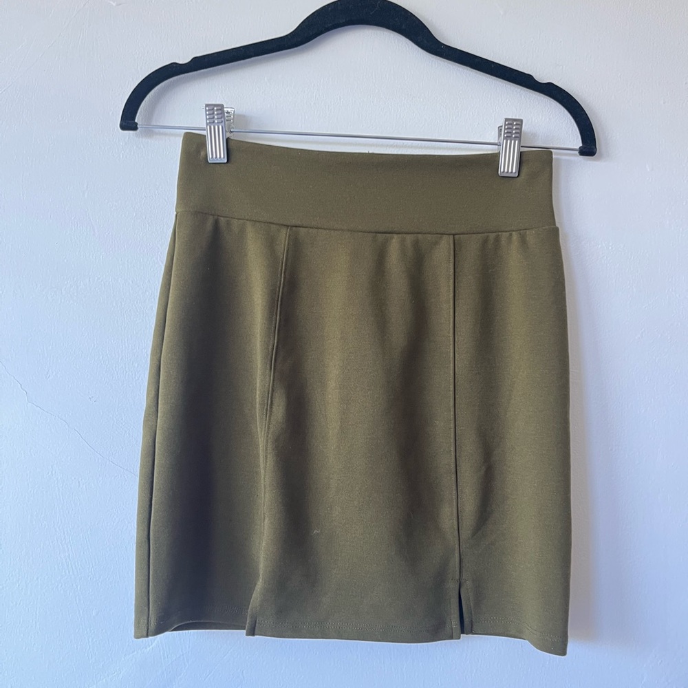 UO Army Green Skirt